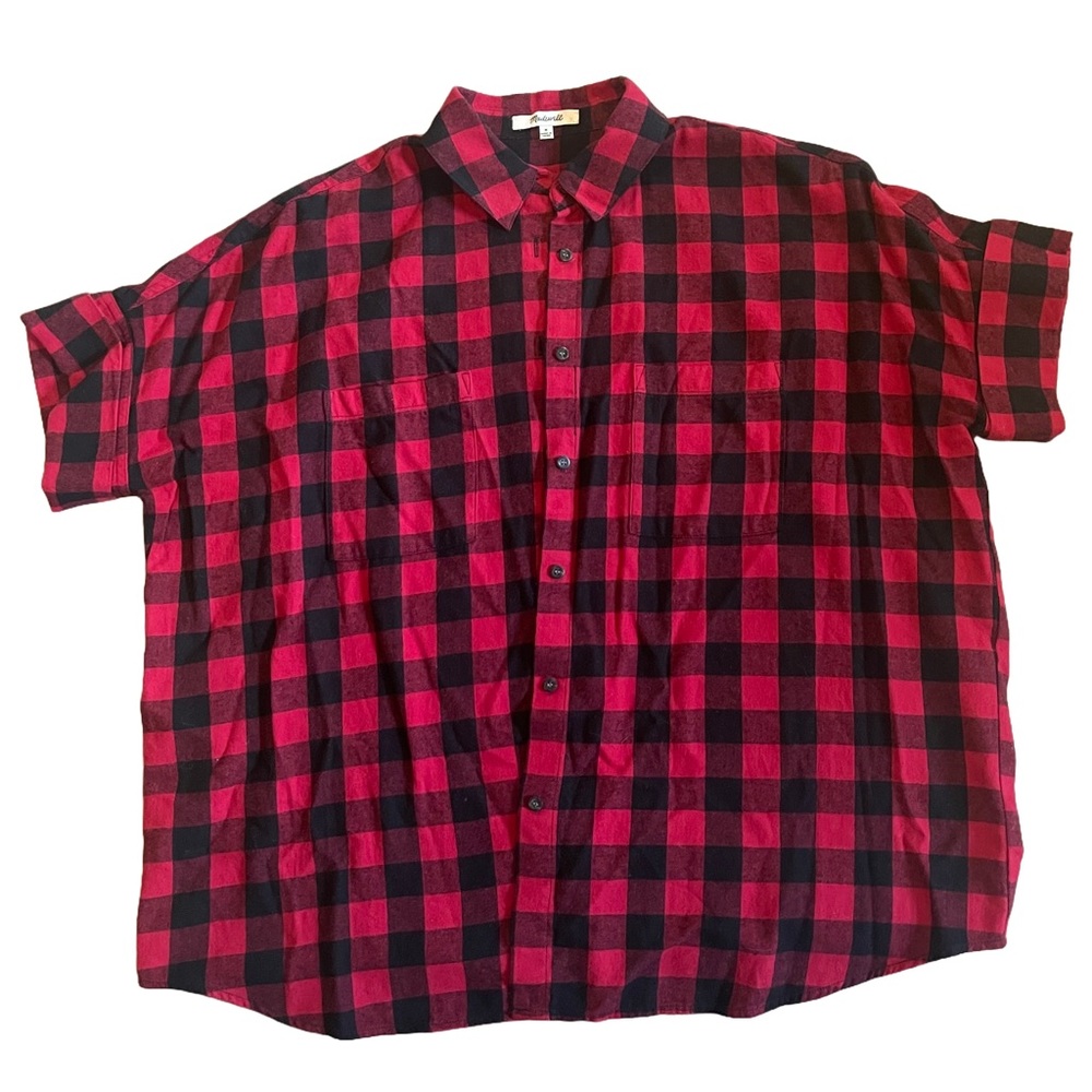 Madewell courier shirt in buffalo plaid - Medium